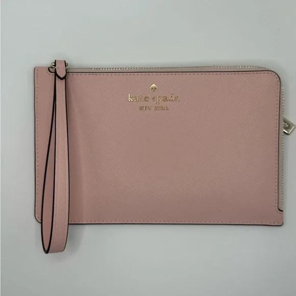 Kate Spade Staci Medium L Zip Wristlet LIKE NEW 💗 - Picture 11 of 11